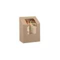 Tuck top tortilla pack Kraft 9x5x12.1cm (10A01)